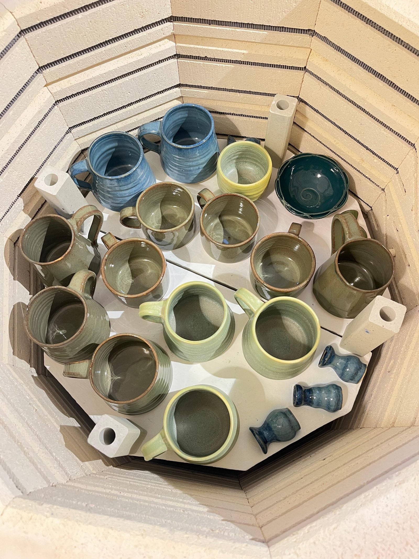 Glazed pottery
