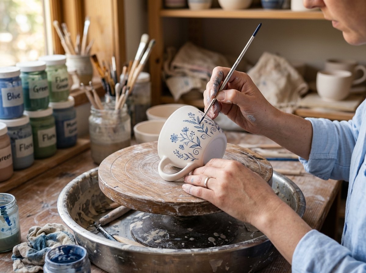 Paint on Pottery